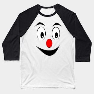 Smiley Face Baseball T-Shirt